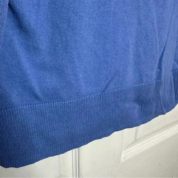 GAP Factory Cardigan Long Periwinkle Blue Size Small - Picture 12 of 16